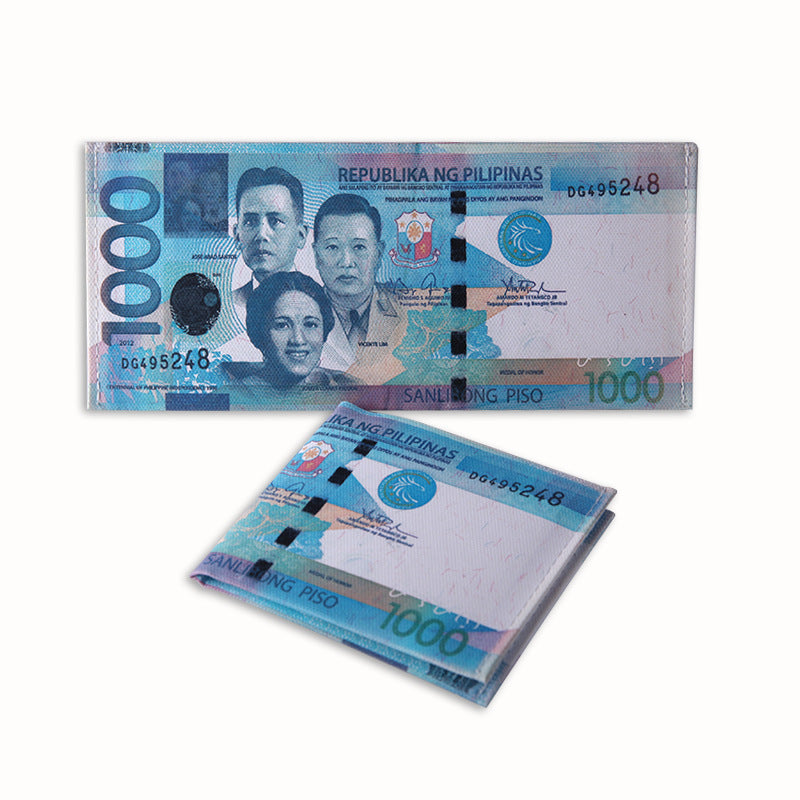 Foreign Currency Coins Usd Creative Canvas Ladies Wallets