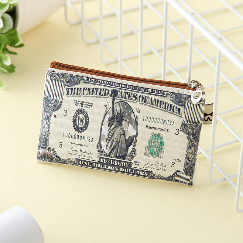 Women's & Men's & Canvas Printing Creative Scenic Spot Coin Purses