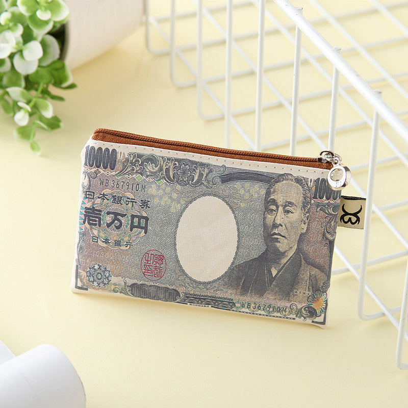 Women's & Men's & Canvas Printing Creative Scenic Spot Coin Purses