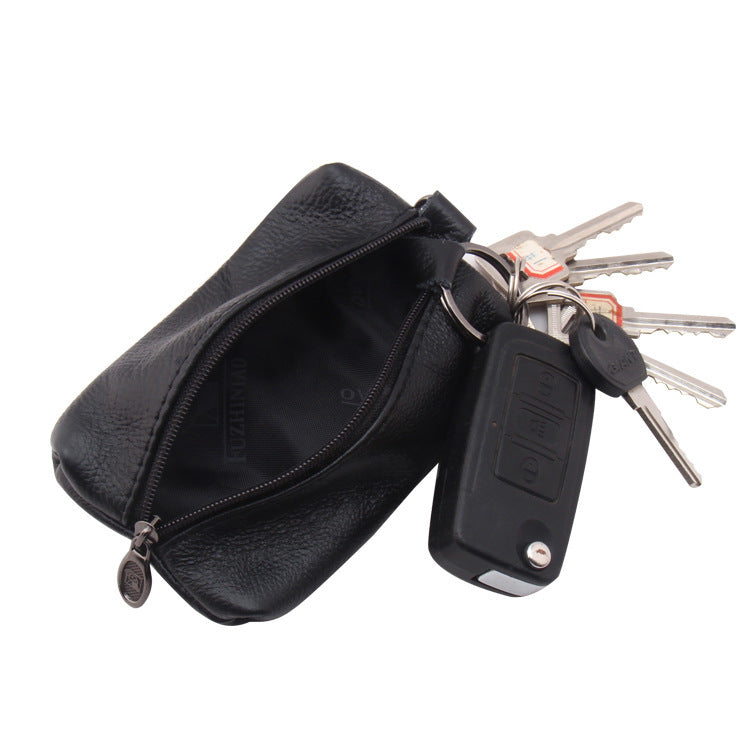 Women's & Men's & Car Functional Leather Hanging Card Holder