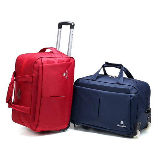 Korean Style Lightweight Folding Large Capacity Oxford Travel Bags