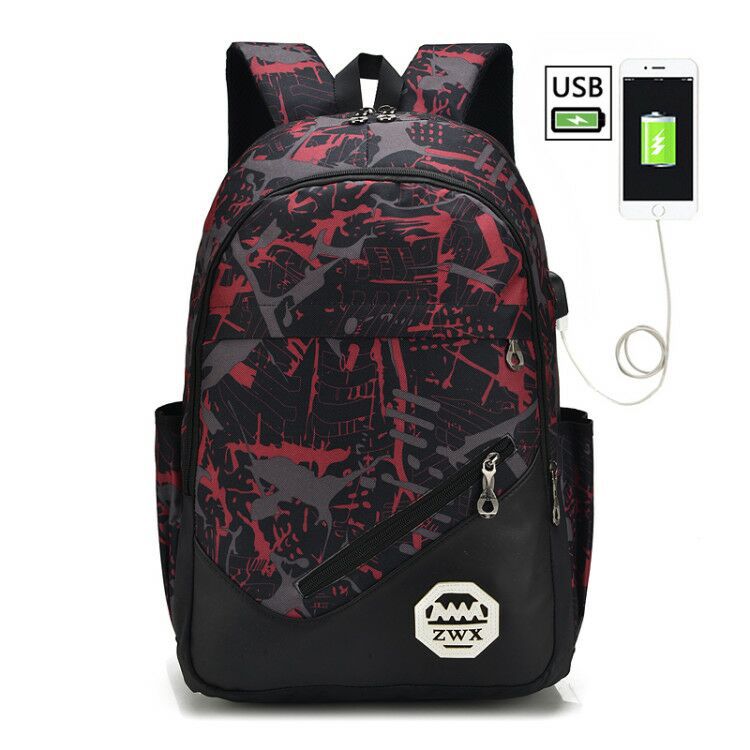 Men's Fashion Trend Junior's High College Backpacks