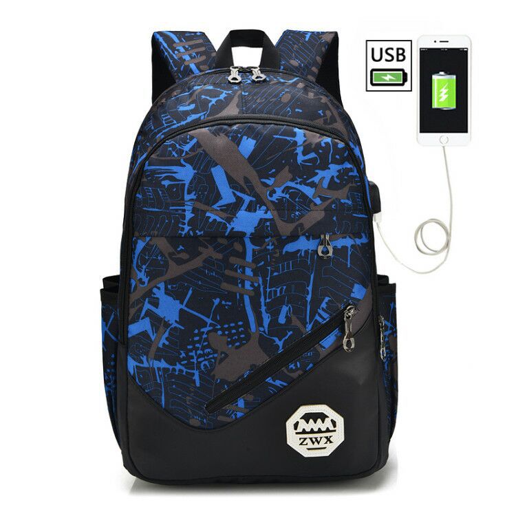 Men's Fashion Trend Junior's High College Backpacks