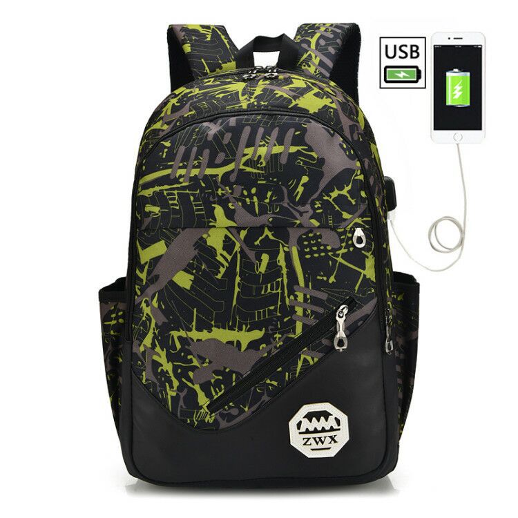 Men's Fashion Trend Junior's High College Backpacks