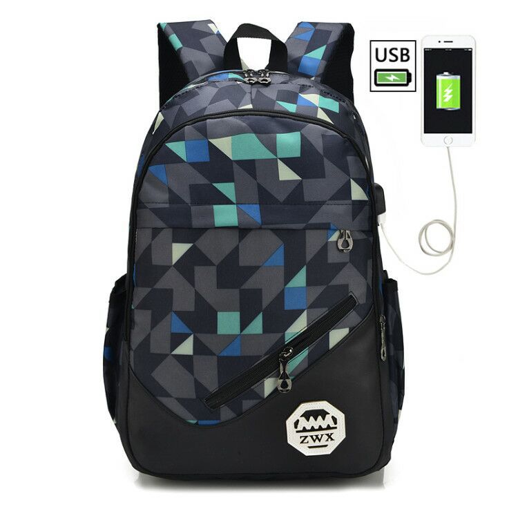 Men's Fashion Trend Junior's High College Backpacks