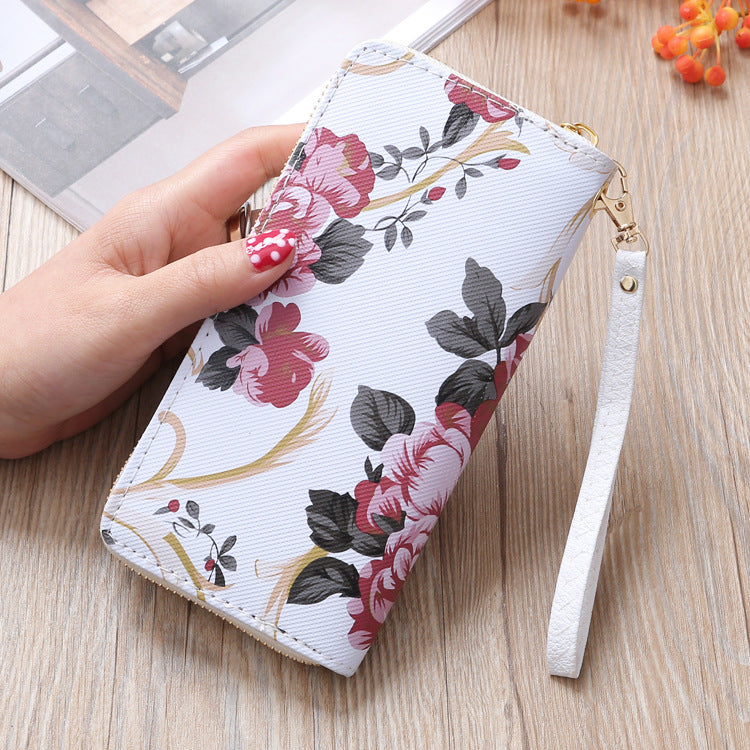 Fashion Glamorous Presbyopic Long Clutch Stall Ladies Wallets