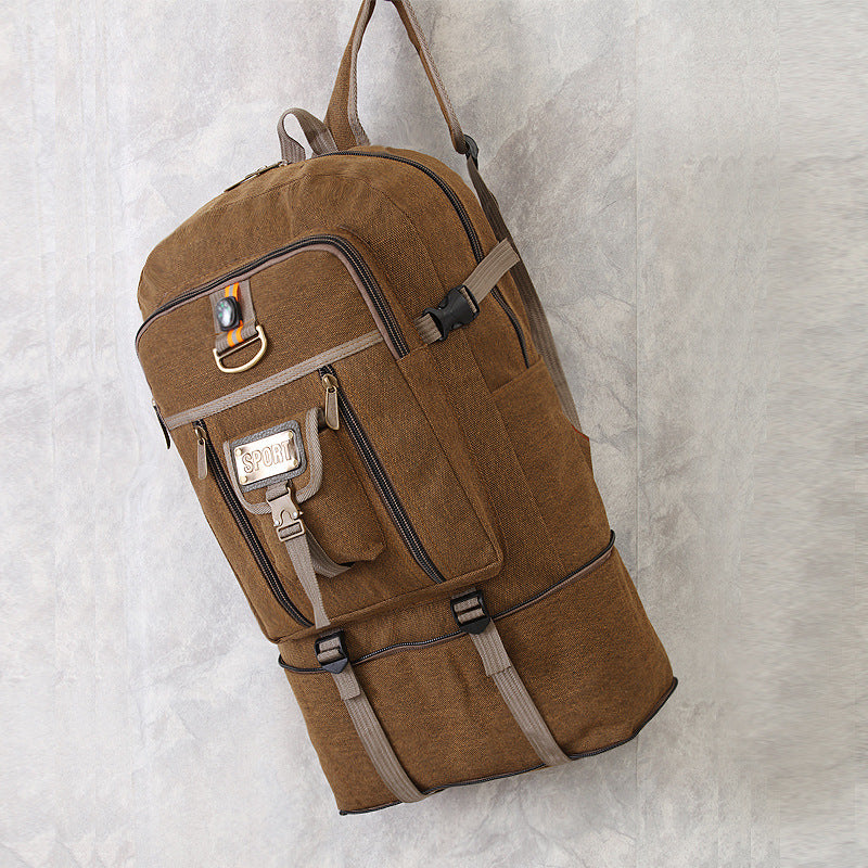 Multifunctional Canvas Camouflage Compass Large Small Backpacks