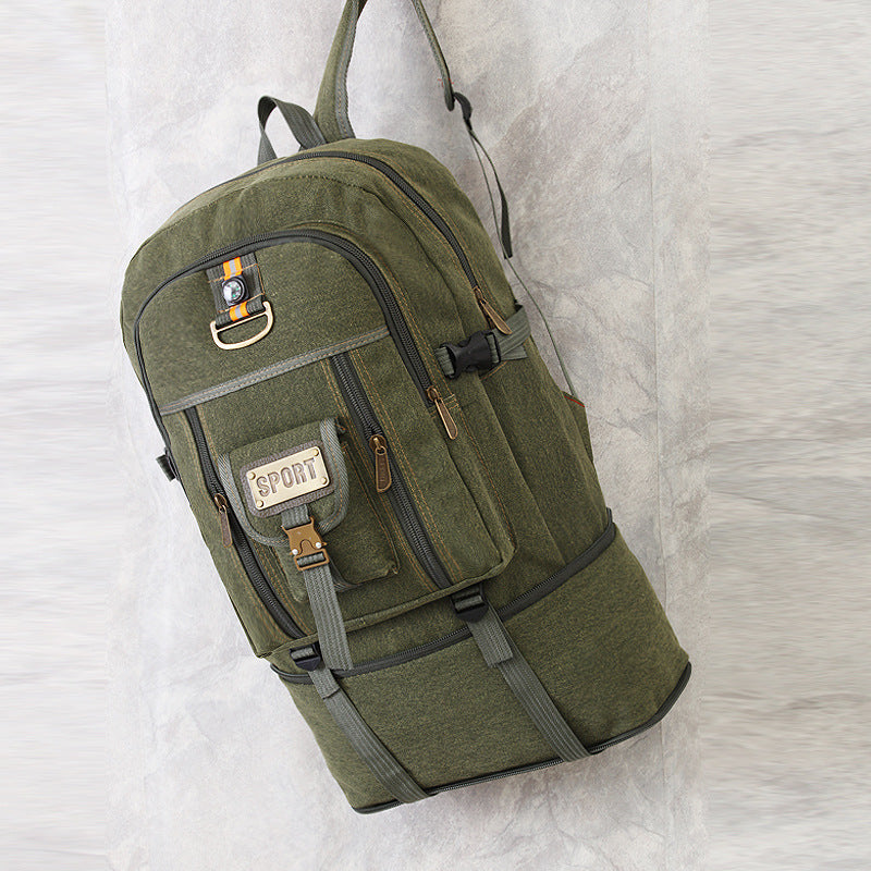 Multifunctional Canvas Camouflage Compass Large Small Backpacks