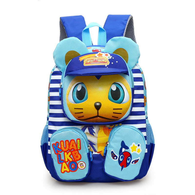 Children's Cartoon Burden Reduction Spine Protection Primary Kindergarten School Bags