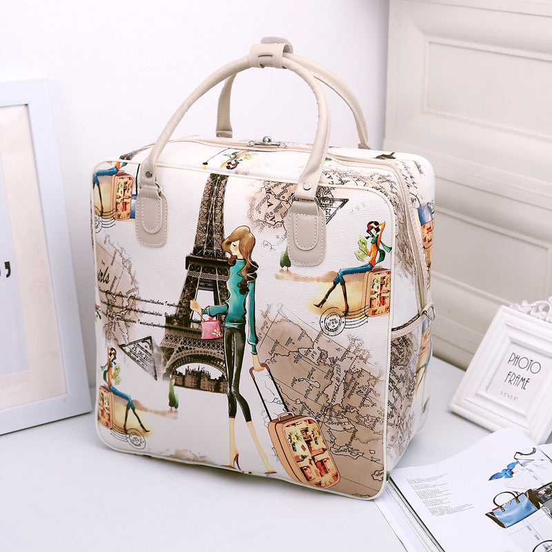 Classy Cartoon Portable Business Large Capacity Travel Bags