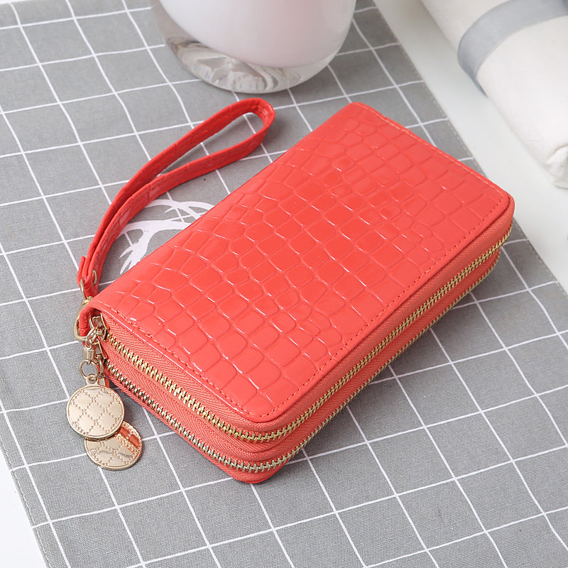 Women's Korean Style Simple Multiple Slots Long Clutch Ladies Wallets