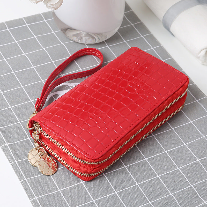 Women's Korean Style Simple Multiple Slots Long Clutch Ladies Wallets