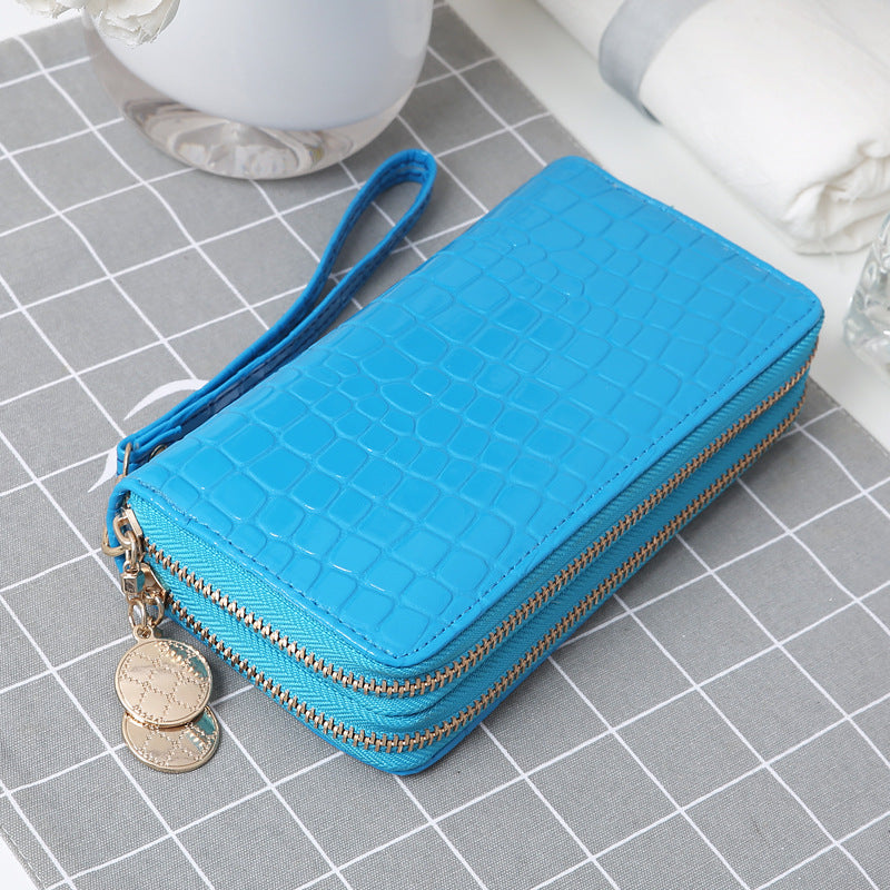 Women's Korean Style Simple Multiple Slots Long Clutch Ladies Wallets