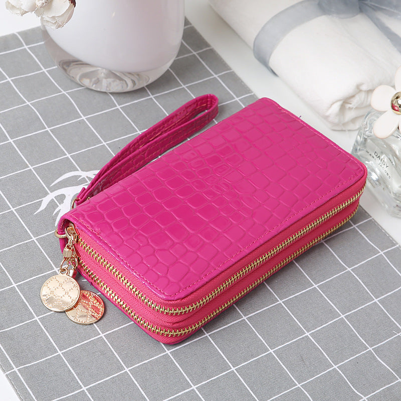 Women's Korean Style Simple Multiple Slots Long Clutch Ladies Wallets