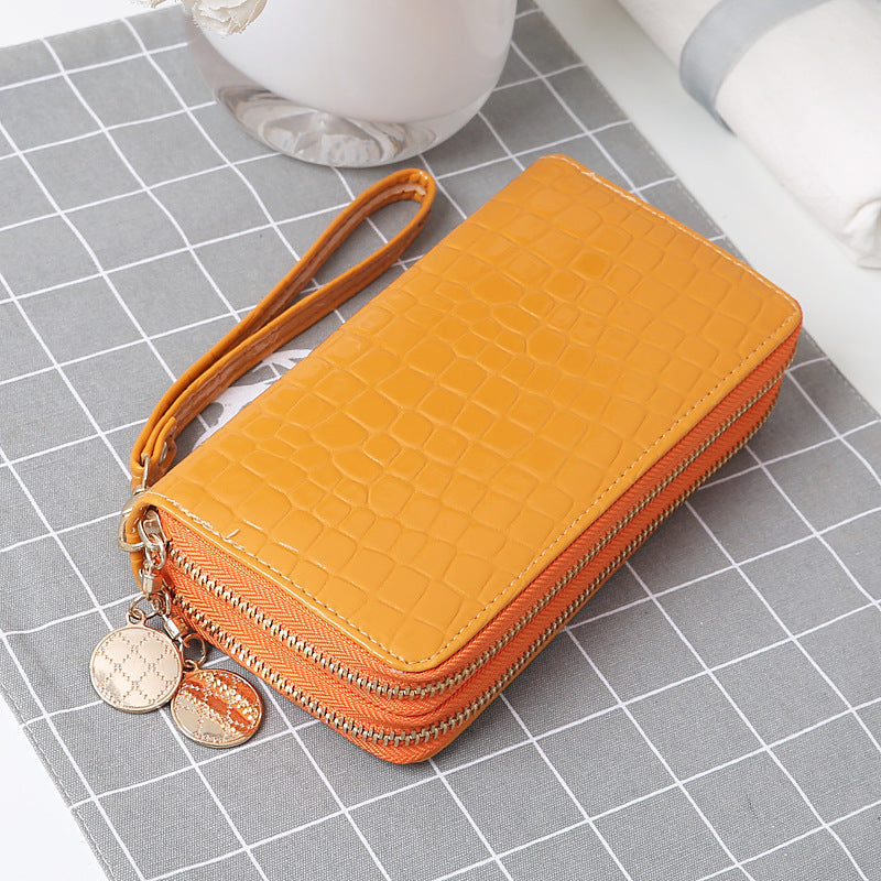 Women's Korean Style Simple Multiple Slots Long Clutch Ladies Wallets