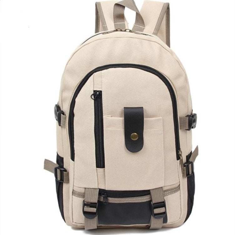 Korean Style Canvas Large Capacity Computer Backpacks