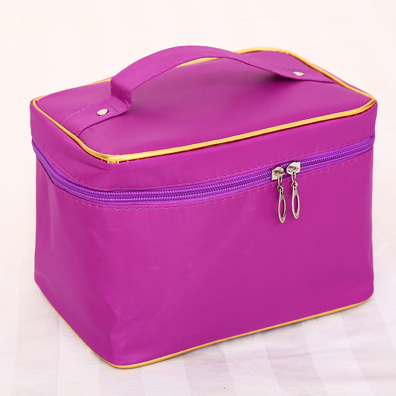 Capacity Satin Cartoon Storage Hand-held Make-up Bags