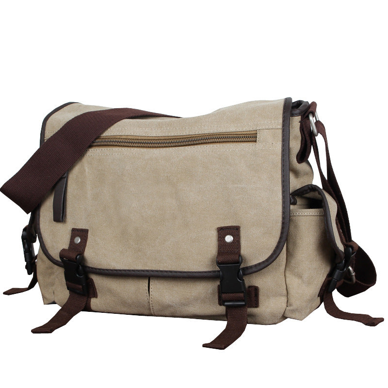 Men's Beautiful Creative Classy Canvas Portable Men's Shoulder Bags