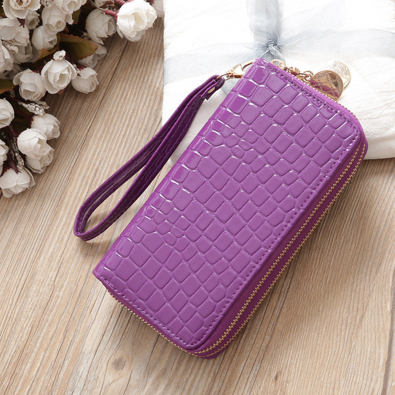 Women's Korean Style Simple Multiple Slots Long Clutch Ladies Wallets