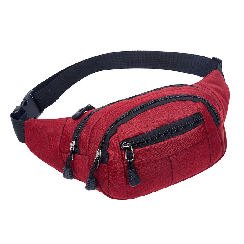 Men's Fashion Stall Canvas Cash Korean Cycling Waist Packs