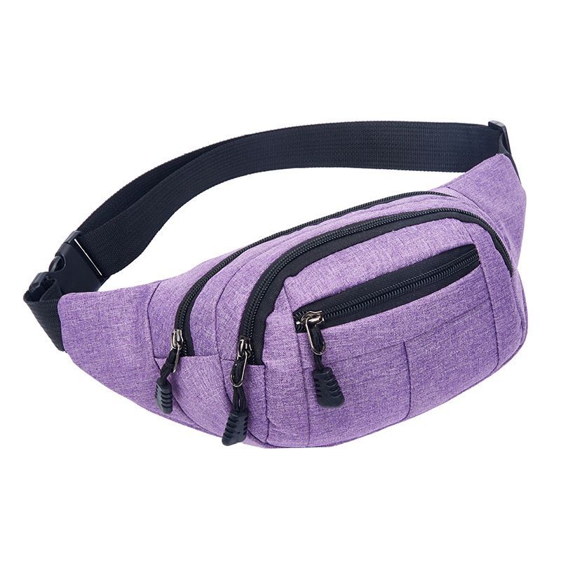 Men's Fashion Stall Canvas Cash Korean Cycling Waist Packs