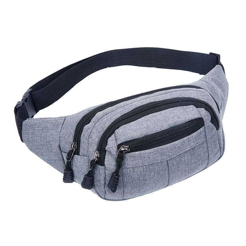 Men's Fashion Stall Canvas Cash Korean Cycling Waist Packs