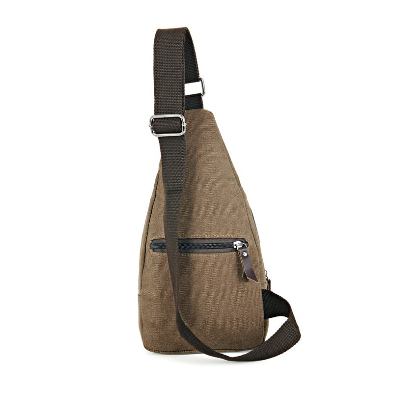 Men's Korean Style Canvas Small Fashion Waist Packs