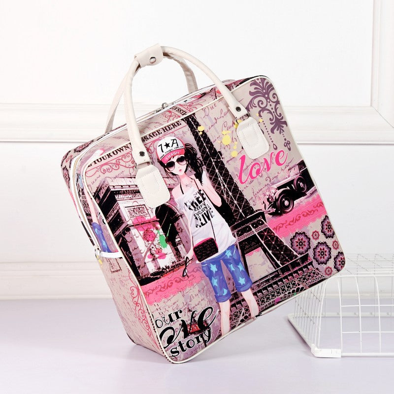 Classy Cartoon Portable Business Large Capacity Travel Bags