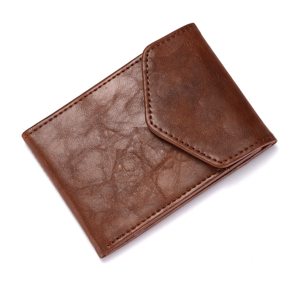 Men's Durable Versatile Creative Fashion Bank Men's Wallets