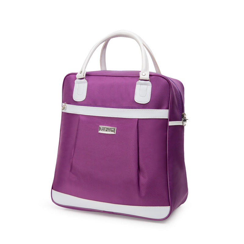 Grands sacs de voyage pliants portables en tissu Oxford pour femmes