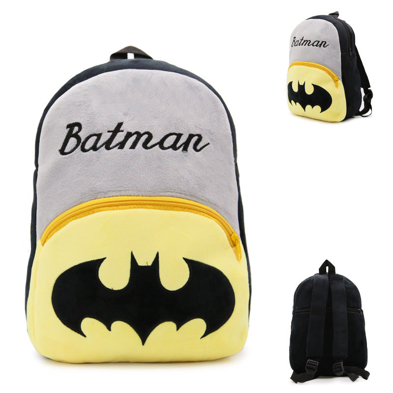 Children's Korean Burden Alleviation Plush Cartoon Anime Children's Backpacks