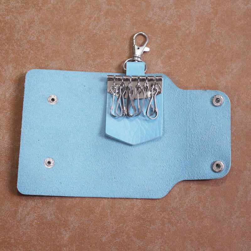 Korean Fashion Leather Bank Insurance Gift Key Bags