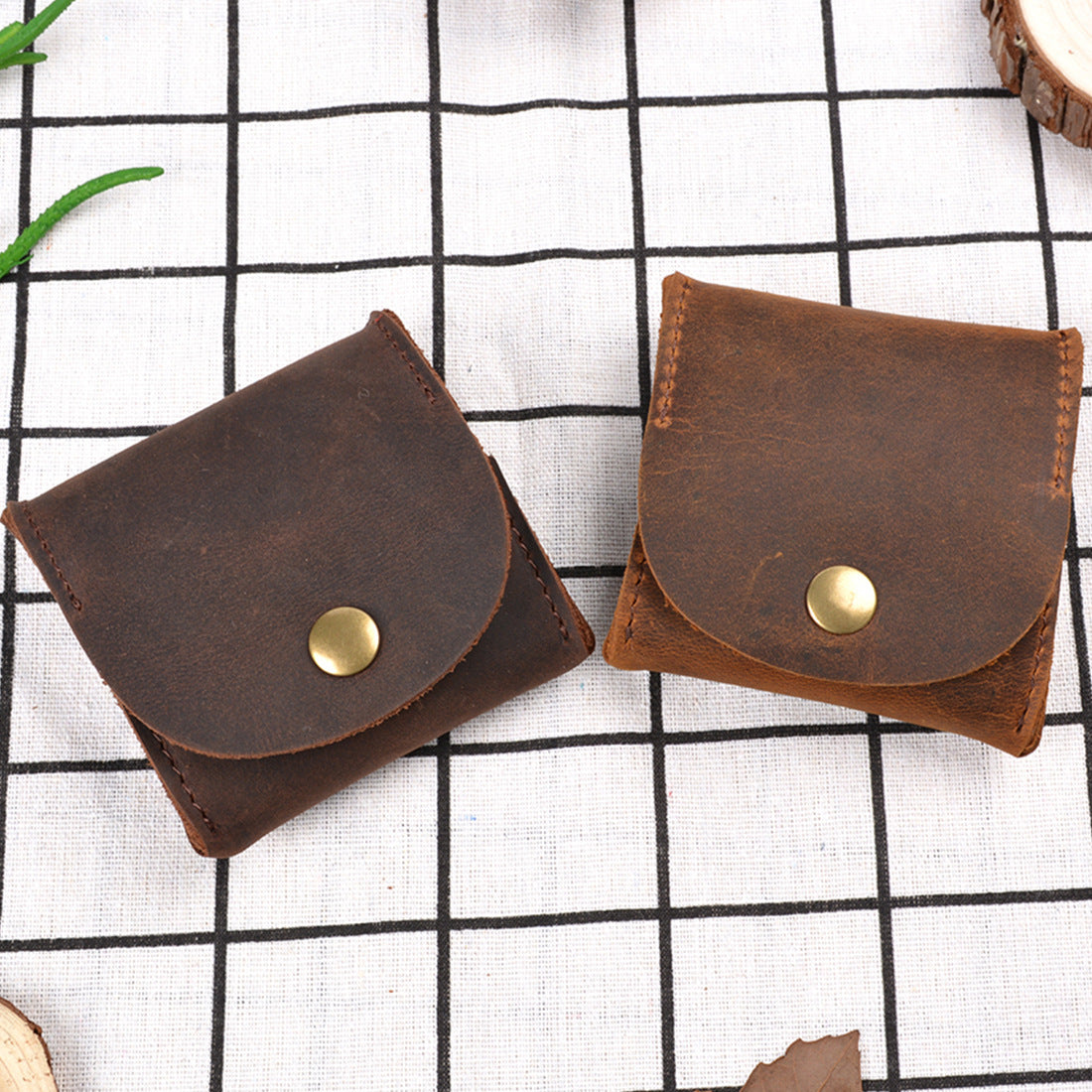 Leather Mini Creative Vintage Coins Loose Coin Purses