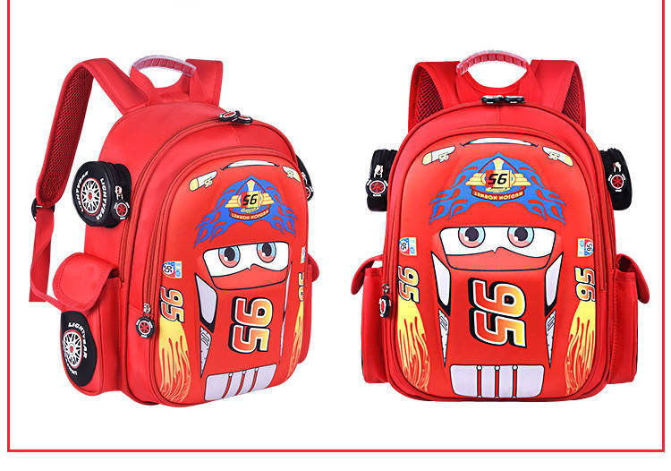 Children's Car Korean Style Primary First Grade Elementary School Students' Schoolbags