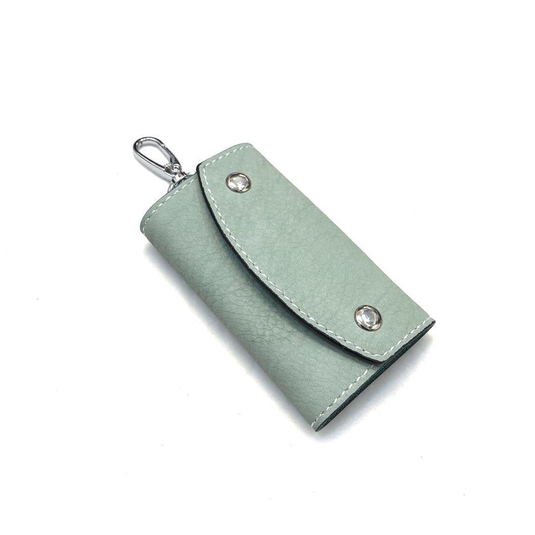 Women's Classic Car Leather Pendant Storage Key Bags