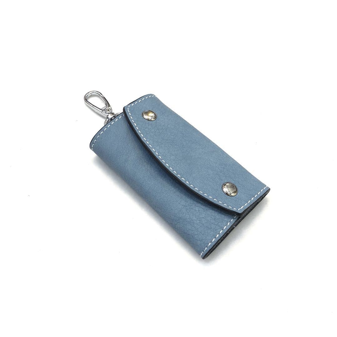 Women's Classic Car Leather Pendant Storage Key Bags