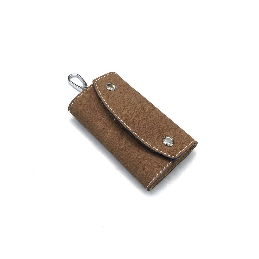 Women's Classic Car Leather Pendant Storage Key Bags