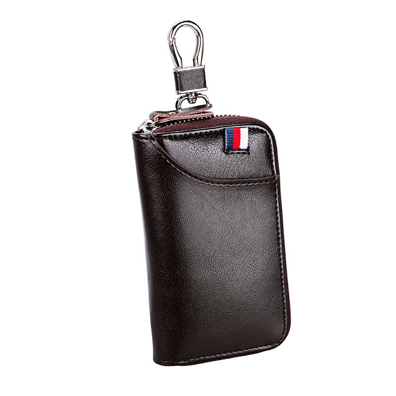 Men's Car Leather Hanging Business Door Gift Key Bags