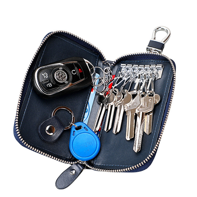 Men's Car Leather Hanging Business Door Gift Key Bags