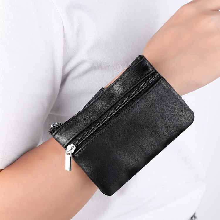 Unique Wrist Convenient Leather Korean Business Key Bags