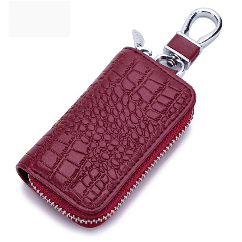 Car Trendy Crocodile Pattern Personality For Key Bags