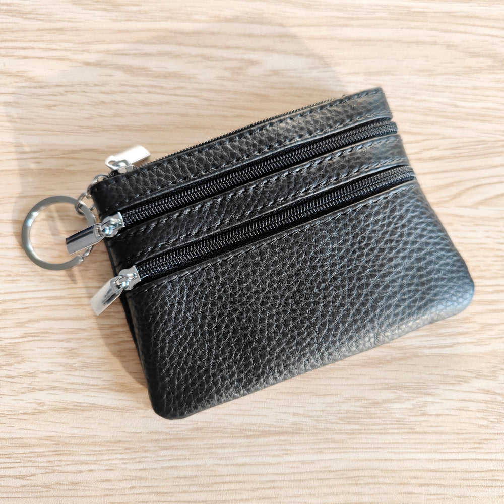 Women's Genuine Leather Business Short Small For Coin Purses