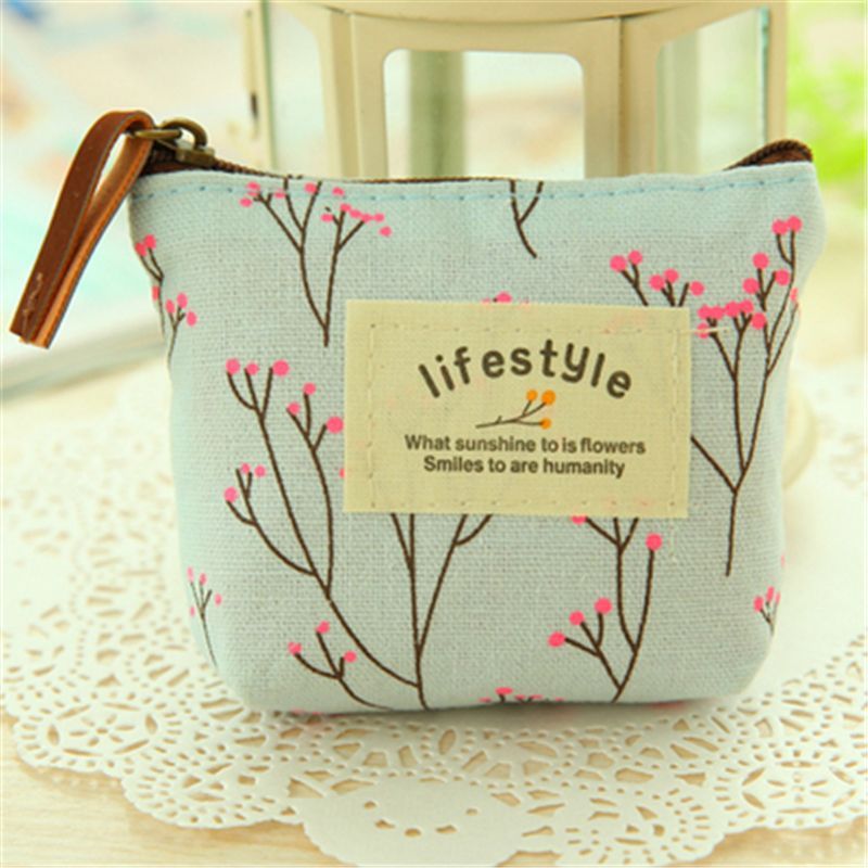 Compact Mini Small Carry-on Fabric Storage Ladies Wallets