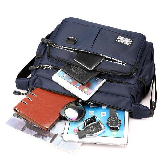 Men's Lure Large Capacity Business Leisure Men's Messenger Bags