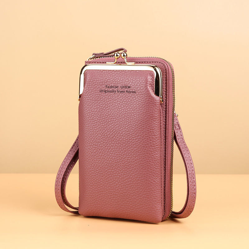 Women's Mobile Korean Fashion Small Multifunctional Cover Phone Bags