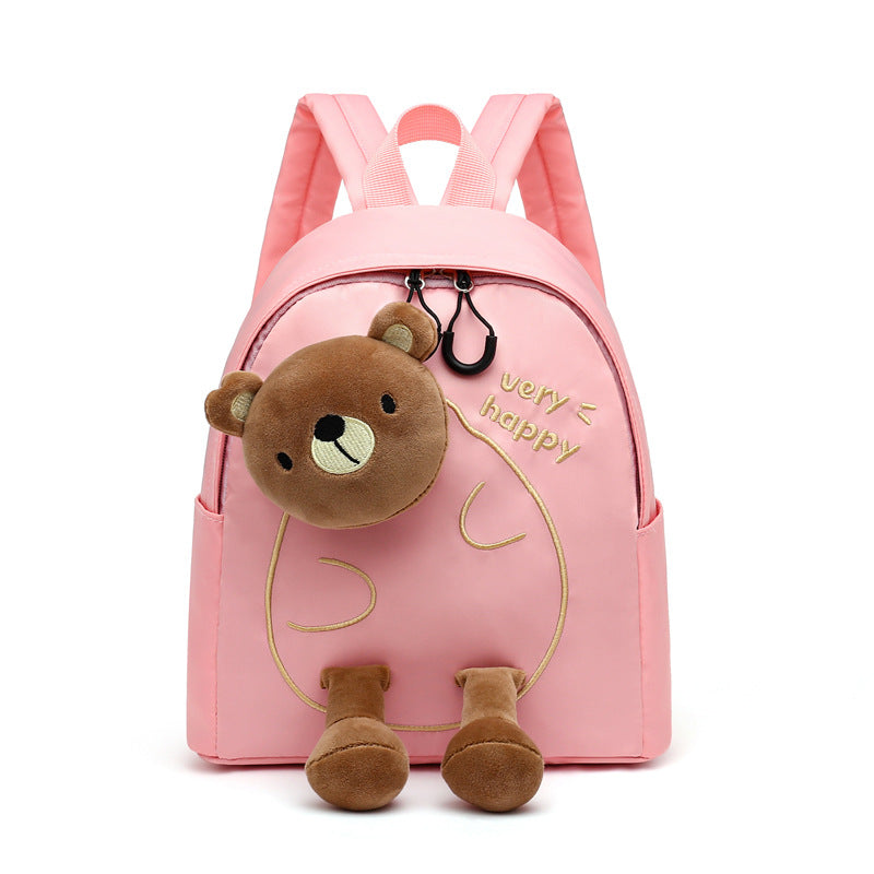 Children's Cartoon Cute Boys Portable Burden Alleviation Children's Backpacks