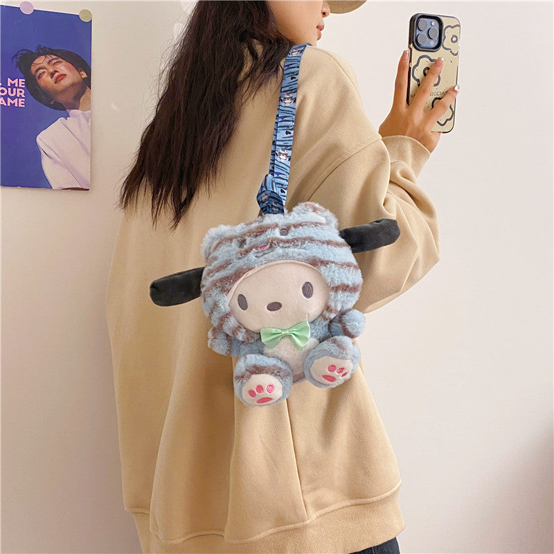 Children's Cute Mini Cartoon Plush Doll Children's Backpacks