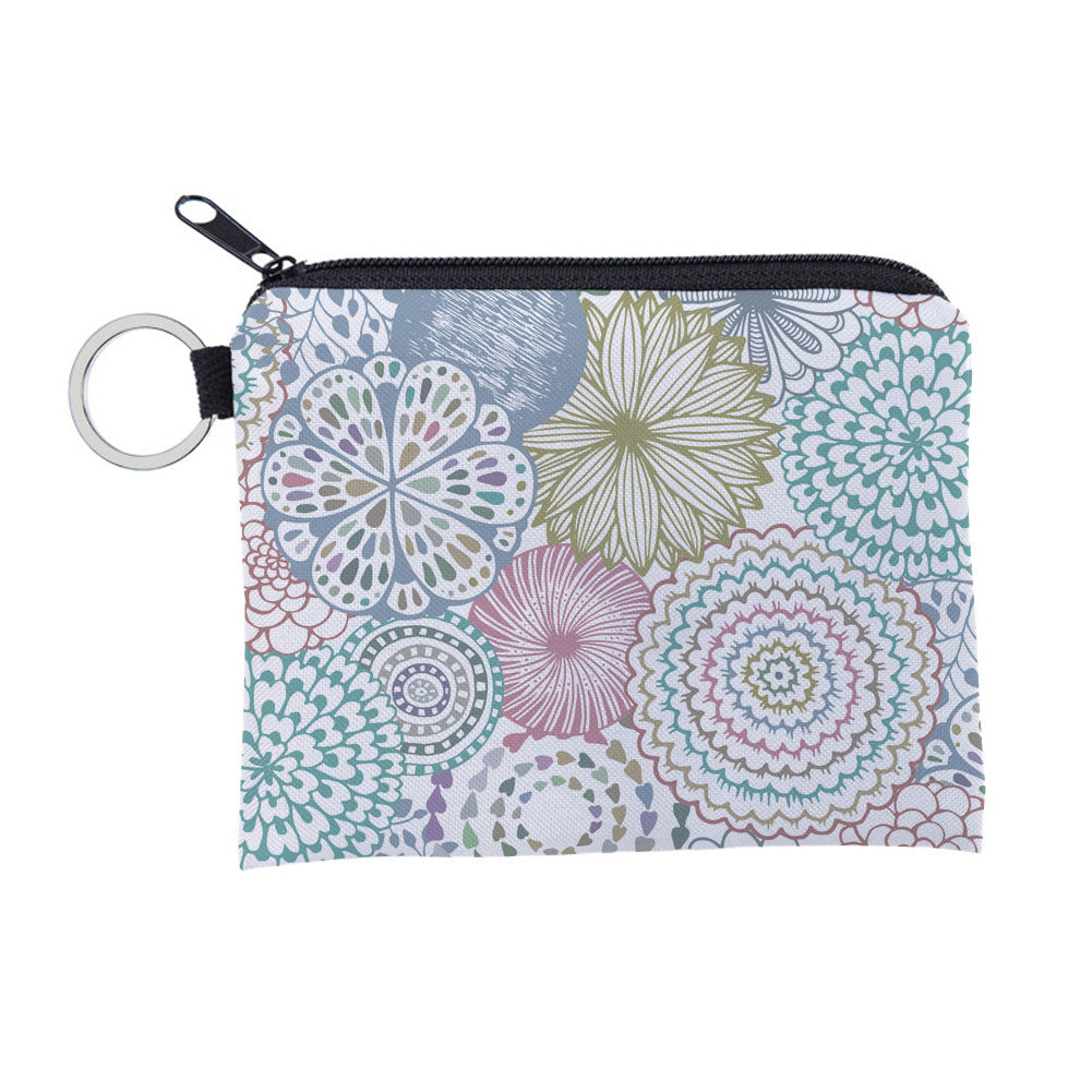 Mandala Pattern Waterproof Storage Small Portable Coin Purses