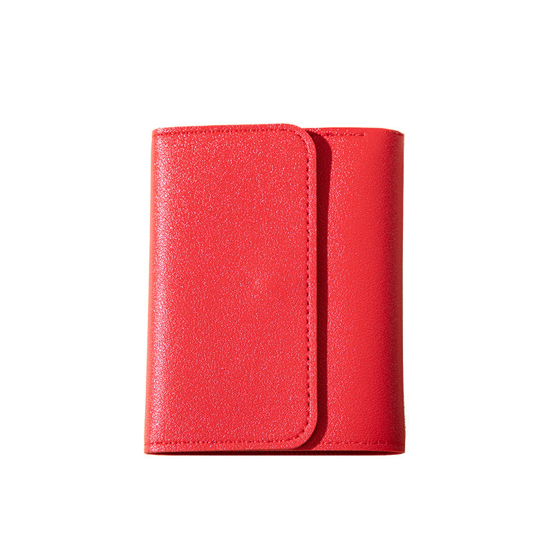 Women's Fashion Simple Off Short Style Multiple Card Holder