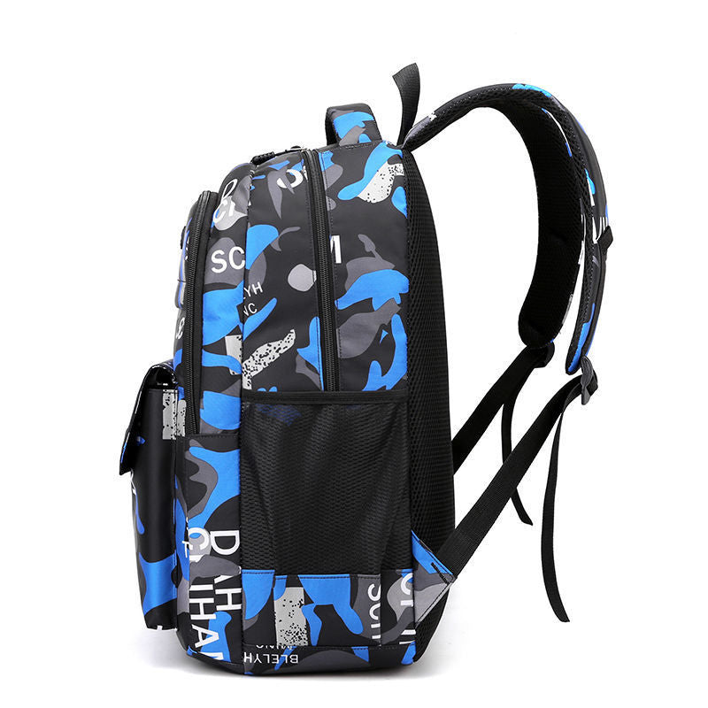 Large Capacity Junior High For Boys Backpacks